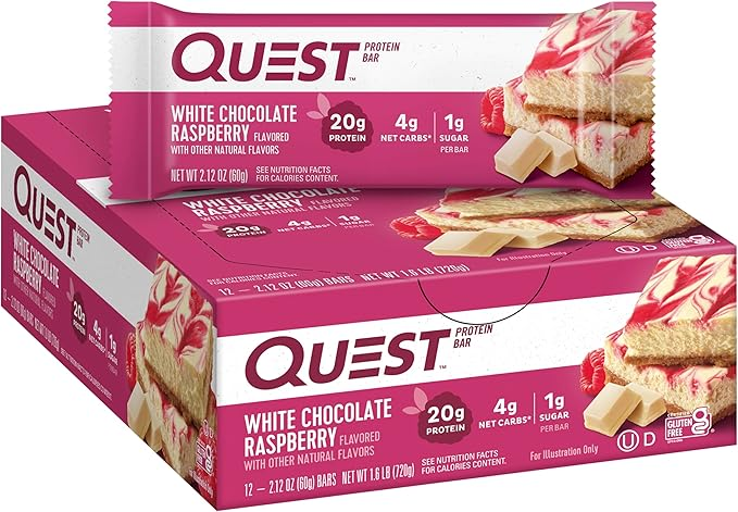 Quest Nutrition White Chocolate Raspberry 60G